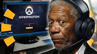 Morgan Freeman plays Overwatch ft Zylbrad [upl. by Valeria]