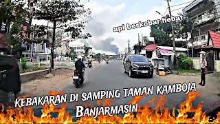 706 respon cepat jaya 65 TKM kebakaran kamboja banjarmasin [upl. by Raynor677]