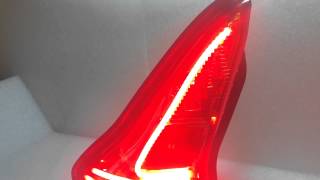 Citroen C4 custom led tail lights quotSignature seriesquot [upl. by Beltran]