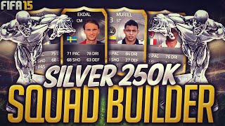 Fifa 15 Silver Beast OP 250k Serie A Squad Builder W Muriel Ultimate Team [upl. by Allanson251]