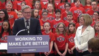 Alberta Government Announces Modernization of Woodhaven Middle School [upl. by Drais]