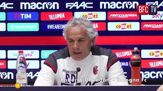 Donadoni presenta Bologna  Roma [upl. by Spalla]