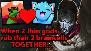 A tragic love story between IKeepItTaco and Anklespankin as he teaches me his Season 14 Jhin build [upl. by Nordgren]