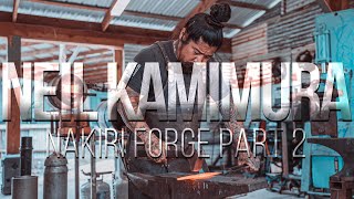 Neil Kamimura  Nakiri Knife Forge Part 2 [upl. by Corin]