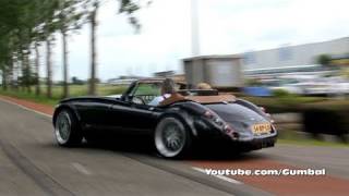 Wiesmann MF3 Roadster HARD Acceleration 1080p HD [upl. by Ellerahs]