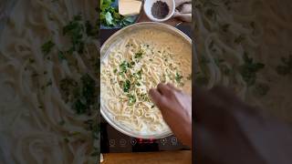 pastaalfredo shortvideo cooking [upl. by Idette574]