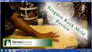 TerranScapes  Bragdon Enterprises Rock Mold Review  latex mold casting [upl. by Yreneh]