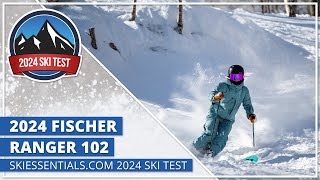 2024 Fischer Ranger 102 W  SkiEssentialscom Ski Test [upl. by Bekelja79]