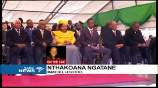 Nthakoana Ngatane on Lesothos Tom Thabane inauguration [upl. by Rolando640]