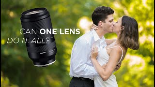 Tamron 70180mm f28 for Sony  Shooting a Full Engagement Session [upl. by Anyahc]