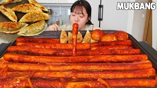 이 정도는 돼야 통가래떡 떡볶이죠😋😋 아침부터 통 떡볶이 12인분 먹방ㅋㅋㅋㅋ🔥 │ Tteokbokki MUKBANG [upl. by Erdua]