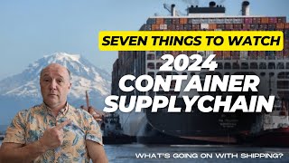 Seven Things to Watch in the 2024 Container Supplychain Cycle [upl. by Nahtam620]