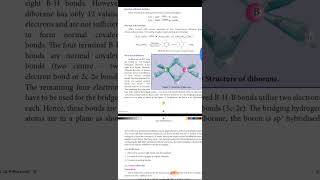 Biborane  Preparation Properties Structure and Uses of Diborane [upl. by Frulla232]