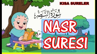 çocuklar için nasr suresi 3 tekrarlı okunuşanimasyonludindersi video [upl. by Weixel]