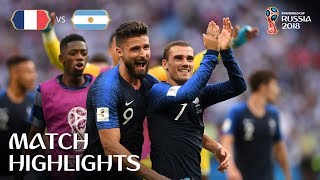 France v Argentina  2018 FIFA World Cup  Match Highlights [upl. by Rodgers]