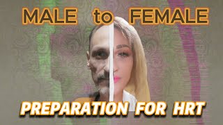 Male to Female Feminization Sex change preparation timeline 3 years before start of HRT [upl. by Lennox]