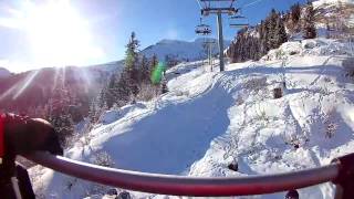 Grand Massif February Ski 2017 [upl. by Alaek]