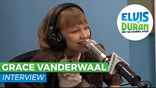 Grace VanderWaal on Her Song Writing Process Her Pup Frankie and Trusting Fate  Elvis Duran Show [upl. by Leahciam]