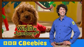 Waffle the Wonder Dog Medley with Andy  CBeebies Prom  Wildlife Jamboree 2024 [upl. by Doak]