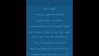 Raye Rudimental  Regardless lyrics in Karaoke Style [upl. by Renick]