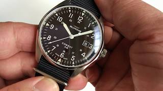 Glycine Combat 6 Automatic 43mm冠星軍錶 [upl. by Aeslahc27]