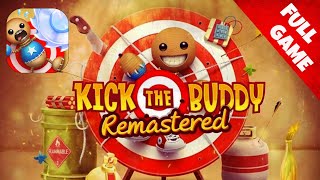 Kick The Buddy Remastered  Full Game Walkthrough [upl. by Sirtimid]