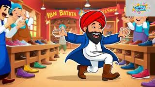 ibn battuta song  ibn battuta  ibn battuta pehen ke juta  Kids songs  Kids videos for kids hindi [upl. by Aliakam]