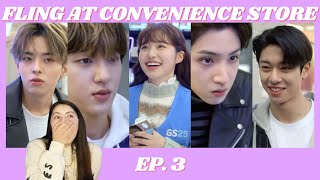 Fling at Convenience Store Ep 3 Reaction [upl. by Ayocat]