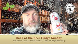 Holiday IPA  Lake of Bays Brewing  Back of the Beer Fridge Sunday [upl. by Goodard]