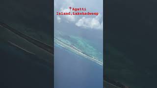 Lakshadweep Airport  Aggati Island  Beaches India BANGARAM Island travelbeachtrendingtiktok [upl. by Ainollopa]