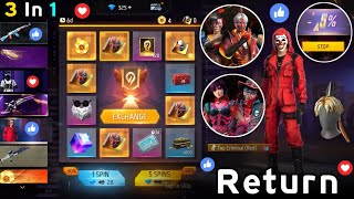 Indonesia Server Next Incubator Return amp New Mystery Shop 😱  Garena Free Fire [upl. by Euqilegna615]