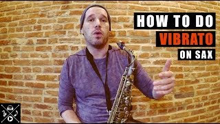 HOW TO DO VIBRATO ON SAXOPHONE [upl. by Atalante]