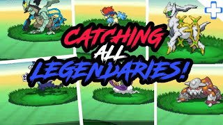 CATCHING ALL LEGENDARY POKEMONS IN POKEMON BLACK 2WHITE 2 [upl. by Lateehs]