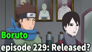 Boruto episode 229 Release date [upl. by Hekking875]