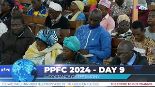 IMPORTANCE OF TESTIMONIES  DAY 9  PPFC 2024 [upl. by Licht]