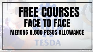 8800 PESOS ALLOWANCE SA TESDA FACE TO FACE TRAININGS NGAUN [upl. by Valda]