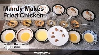 Mandy Makes Keto Fried Chicken  Make that Meal [upl. by Aimal380]