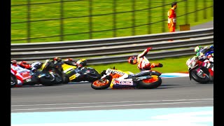 Marc Marquez CRASH [upl. by Evie]