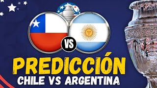 CHILE vs ARGENTINA • Copa América 2024 • Previa Predicción y Pronóstico [upl. by Reivaj]