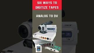 Six ways to digitize your tapes retro capturememories [upl. by Itsud520]