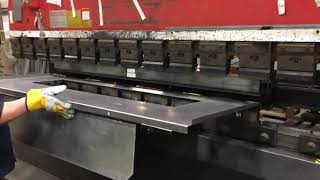 Amada RG100 press brake with NC9EXII control [upl. by Lowson202]