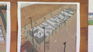 Sneak peek at new BMXskate park for Southwest Fresno [upl. by Fairfield]