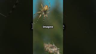 Mindblowing spider facts in 60 seconds facts factshorts factsdaily interestingfacts [upl. by Ursas]