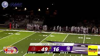 Osage Indians vs Hallsville Football Live Stream 10424  MoSportsZone  Cool 1027 [upl. by Anelrats59]