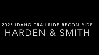 Idaho Trailride Recon Ride [upl. by Remas]