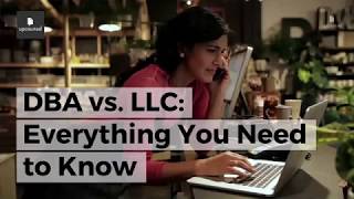 DBA vs LLC Everything You Need to Know [upl. by Euqilegna692]