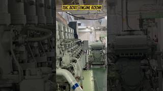 “Inside Tugboat EnginesampECR  Tugboat ఇంజిన్‌ల రహస్యం” Short Tour of Tugboat Engine Room ship yt [upl. by Connel]