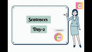 Sentence Day  2  Englishwithshikhaonly5words trending english englishlanguage youtube [upl. by Sivatco]