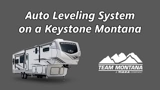 Lippert Auto Level System Tutorial on a Keystone Montana [upl. by Tray]