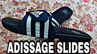 Unboxing ADISSAGE MASSAGE SLIDES FOR AFTER A WORKOUT 2022 adidasshoes adidas slides [upl. by Floris]